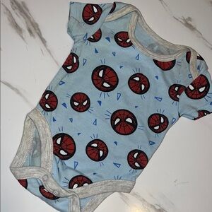 Blue Spider-Man Kids One Piece